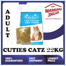 MAKANAN KUCING CUTIES CATZ CAT FOOD 22KG (EKSPEDISI)