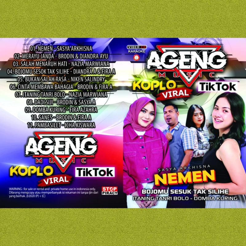 VCD AGENG MUSIC NEMEN