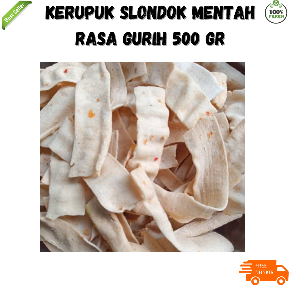 

Kerupuk Slondok Gurih Rasa Original