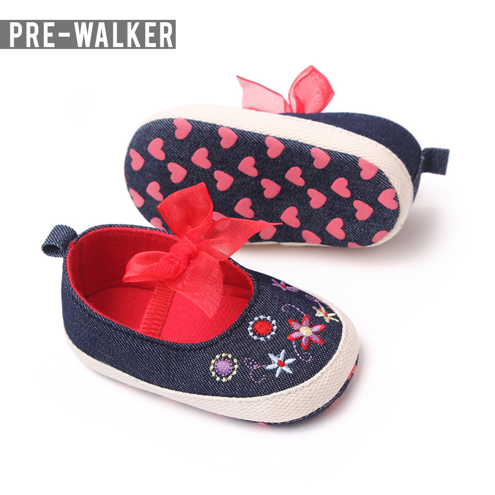 Sepatu Bayi Perempuan Cantik - Sepatu Prewalker Baby Import S1316