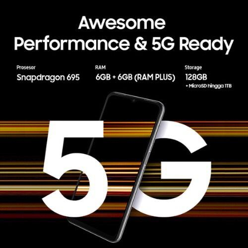 Samsung Galaxy A23 5G 6GB + 128GB Garansi Resmi Samsung Indonesia
