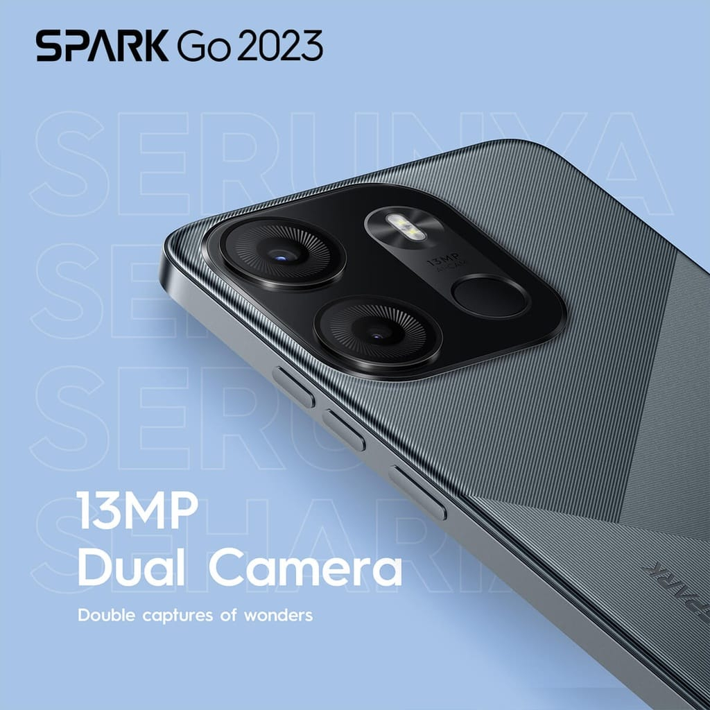 Tecno Spark Go 2023 4GB + 64GB Garansi Resmi Tecno Indonesia