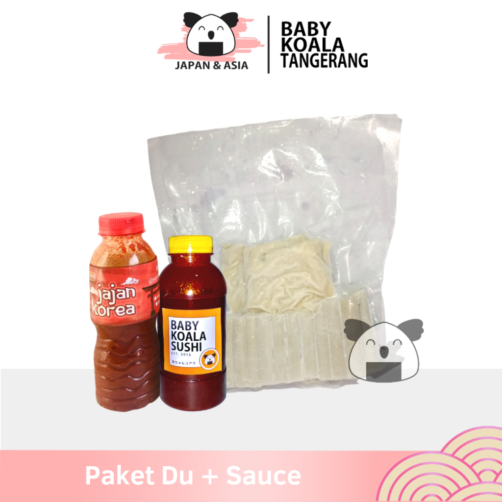 

PAKET DU 600 g Halal | Toppoki, Odeng & Saus--