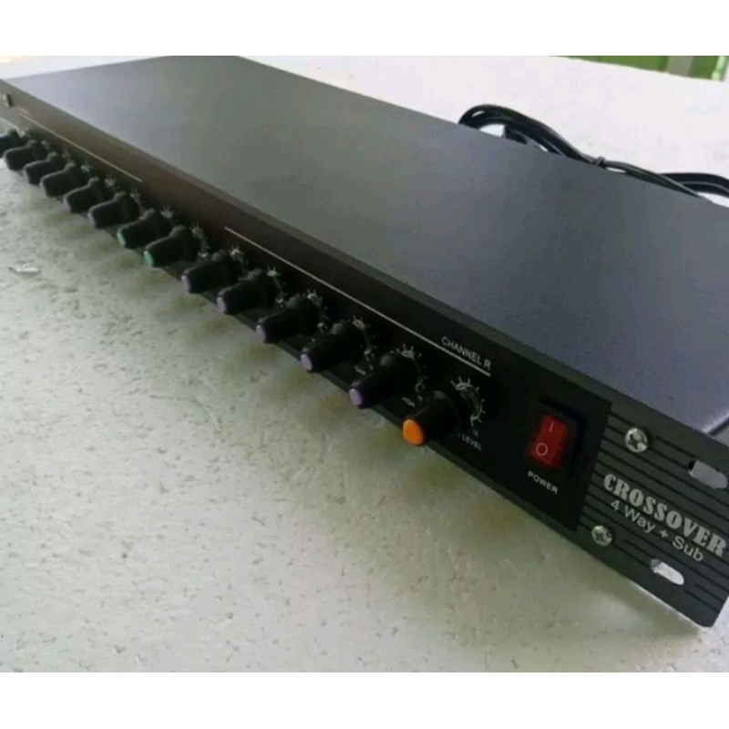 Audio crossover 4 way subwoofer