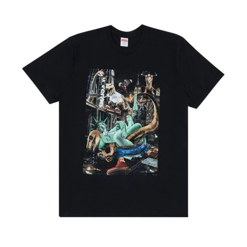 Sup. T-Rex Tee Black