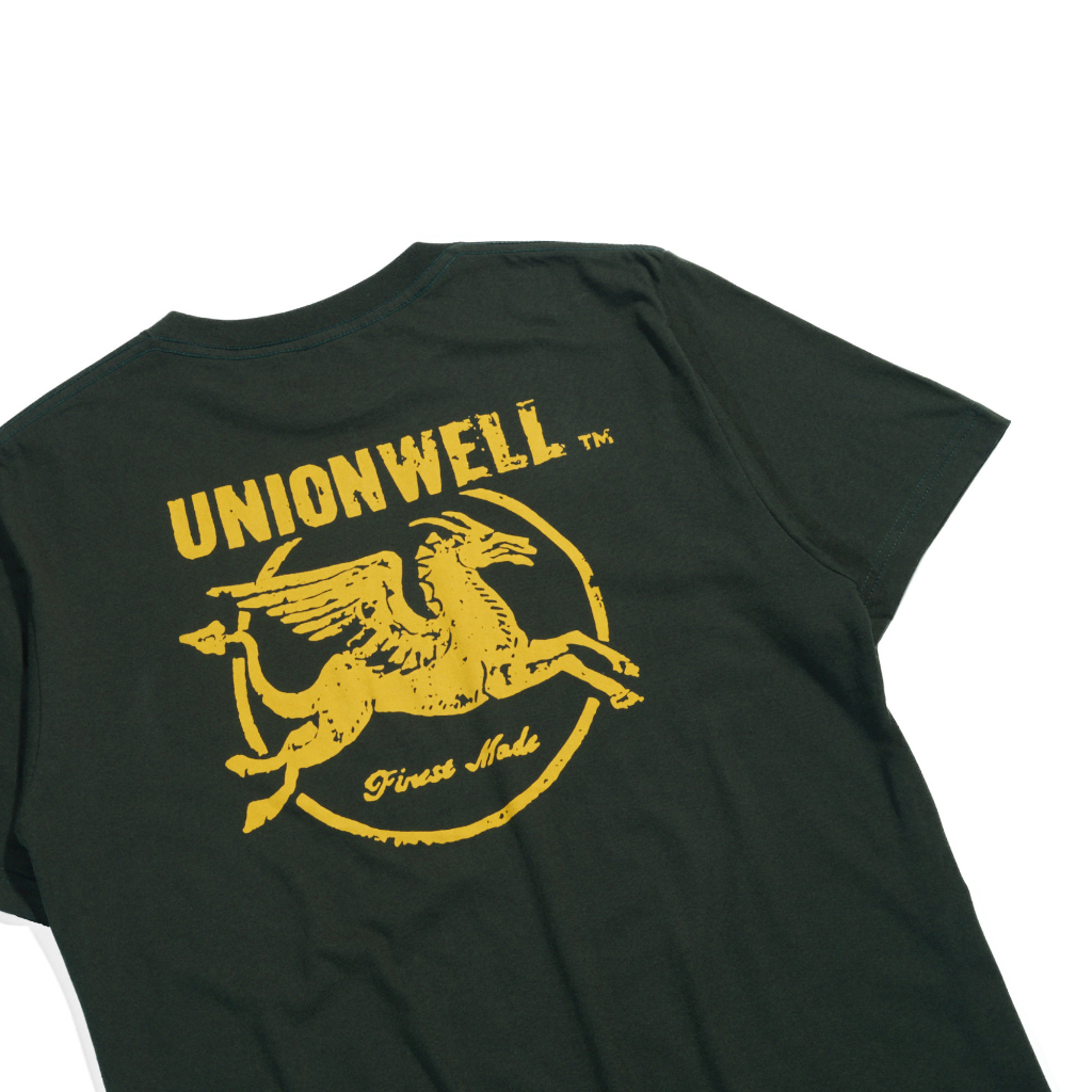Unionwell T-shirt Unionround Logo Green