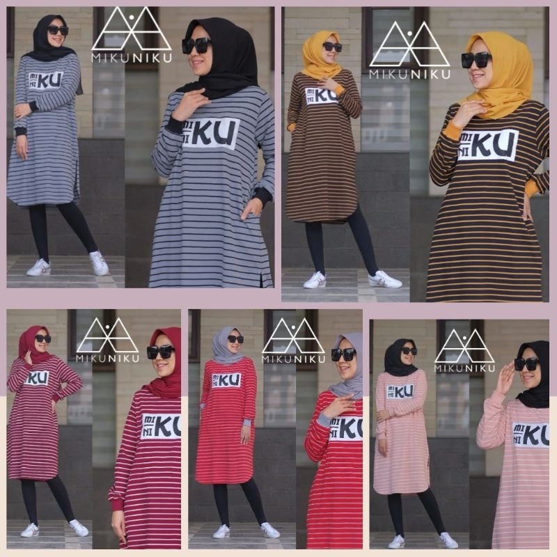 HARUKA TUNIK BY MIKUNIKU//HASNA TUNIK BY MIKUNIKU/JASMINE TUNIK BY MIKUNIKU/BASIC TUNIC BY INJI/FREY