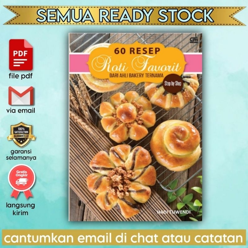 

[Indonesia] 60 Resep Roti Favorit