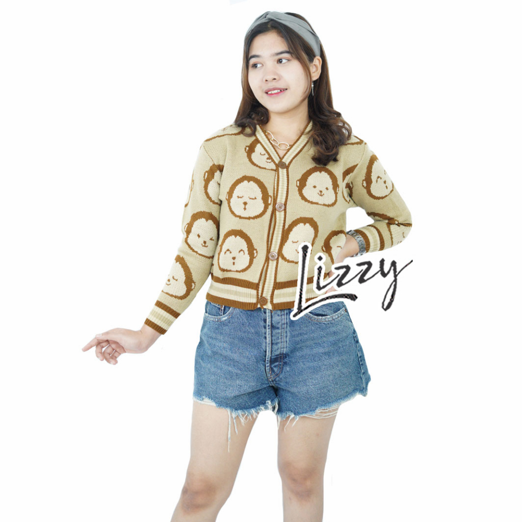 Lizzy - CARDIGAN MONKEYCHI PREMIUM