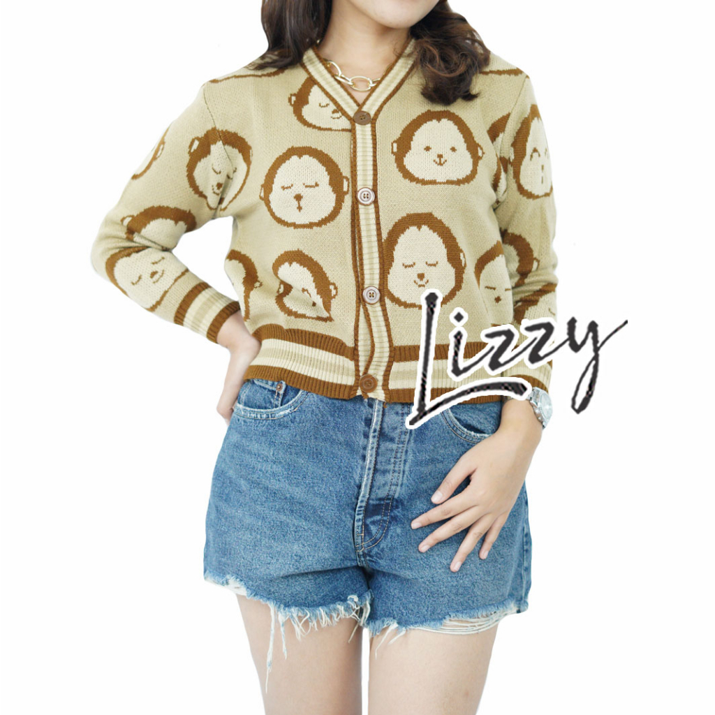 Lizzy - CARDIGAN MONKEYCHI PREMIUM