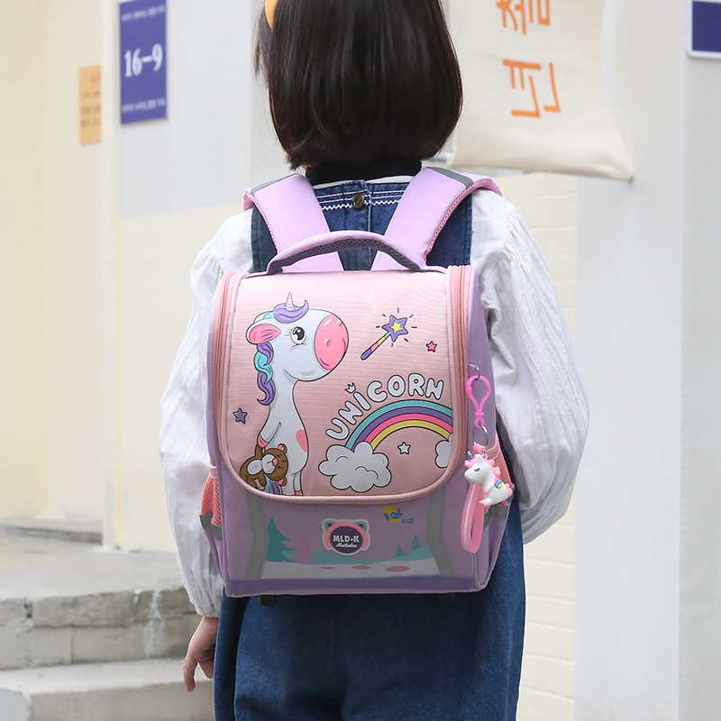 GROSIRTAS LV0301 Tas Ransel Anak Sekolah Import Premium Tas Sekolah Anak Perempuan TK SD