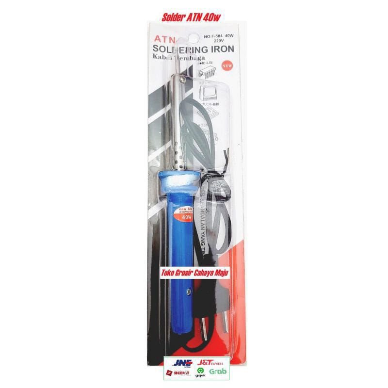 Solder Listrik Gagang 40W 40 w Soldering Iron Alat Patri