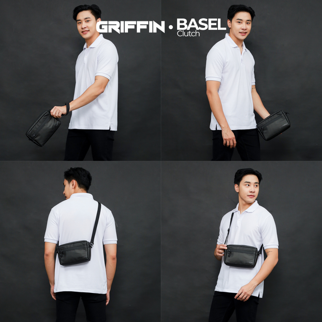 Tas Slingbag Clutch Pria Basel Waterproof by Griffin Distro