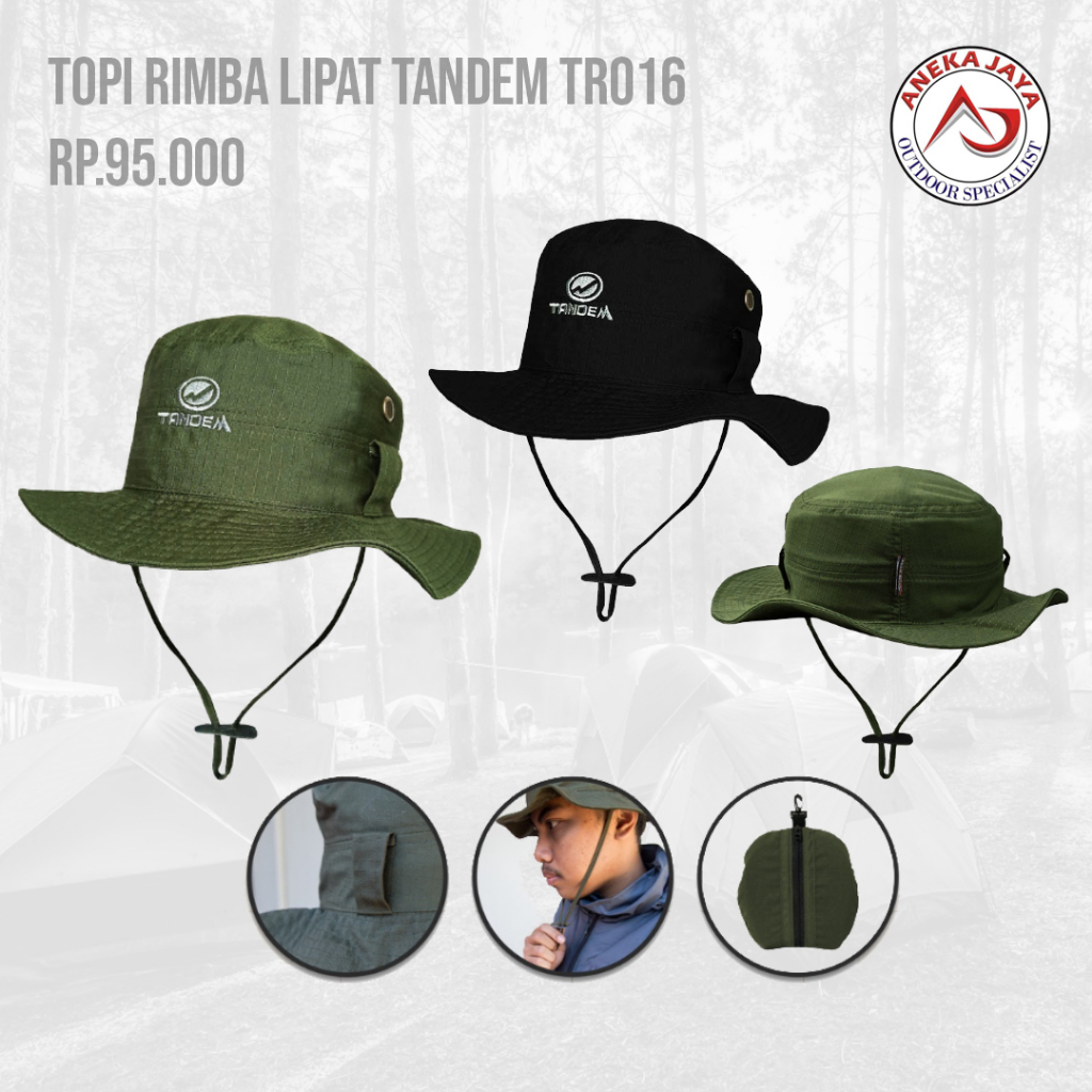 TOPI RIMBA LIPAT TANDEM TR016