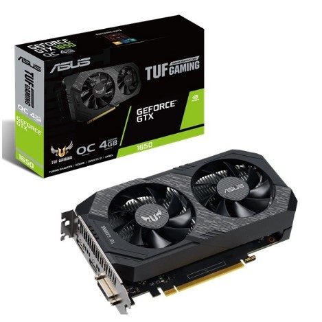 VGA ASUS TUF-GTX1650-O4GD6-P-V2-GAMING GTX 1650 OC 4GB GAMING TUF