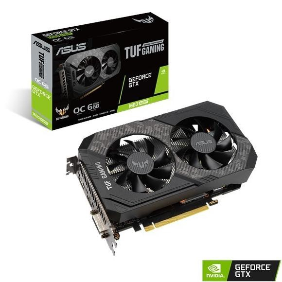 VGA Asus Geforce GTX 1660 SUPER TUF GAMING OC/TUF-GTX1660S-O6G-GAMING