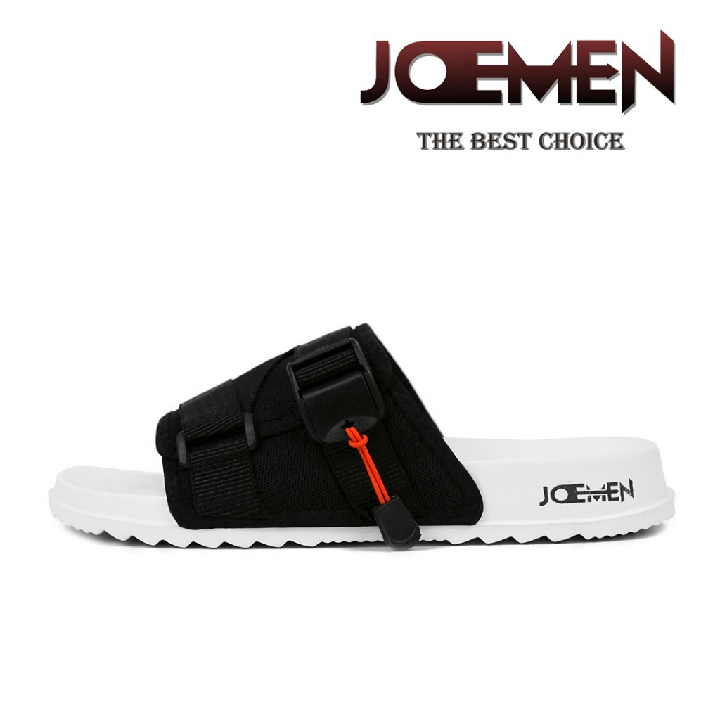 Sandal Pria Slide Joemen S 87 Original 100% Brand Lokal Slip on Sendal Anti Licin Ringan Sandal Cowok Selop Kekinian 2023