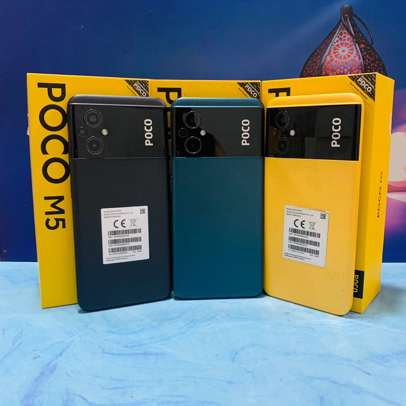 XIAOMI POCO M5 4/128 4/64 SECOND FULLSET BEKAS GARANSI RESMI