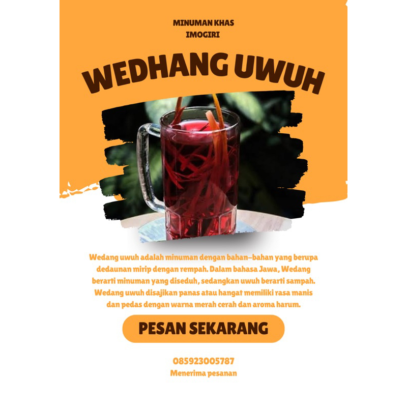 

WEDANG UWUH ASLI IMOGIRI