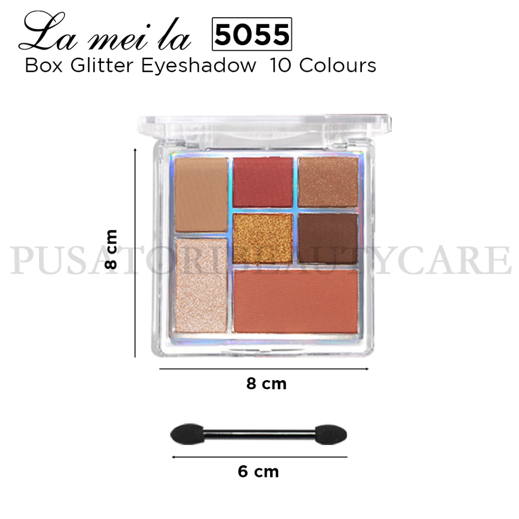 Lameila 5082 Eye Shadow Multiple Face Pallete 7 Warna