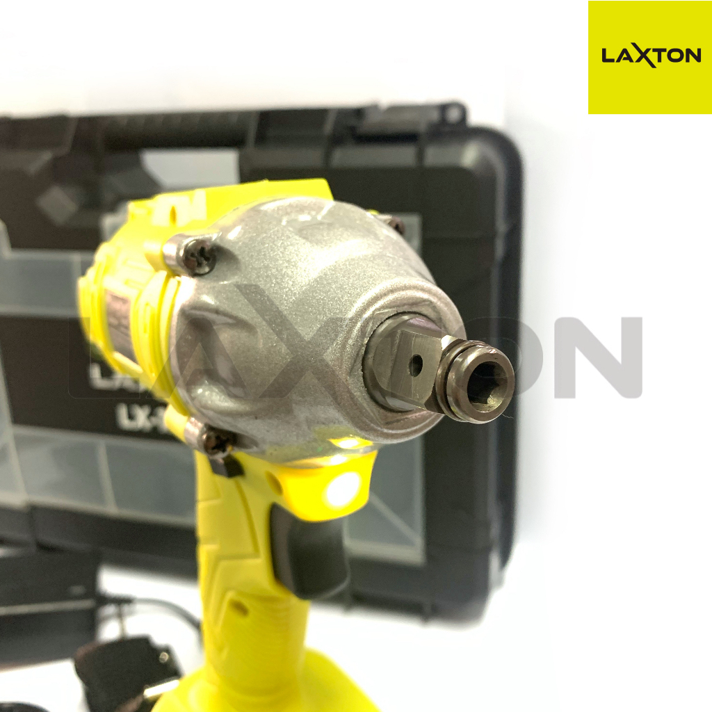 LAXTON LX120 Mesin pembuka baut ban impact wrench brushless cordless baterai MURAH LARIS