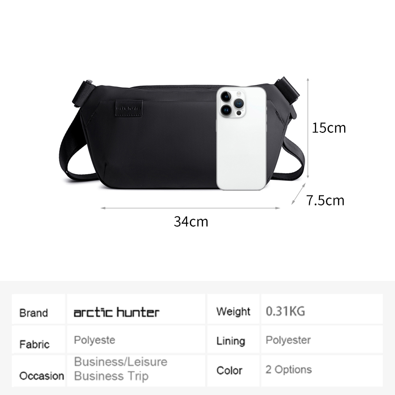 Arctic Hunter Y00569 Tas Selempang Pria Waist Bag Pria Sling Bag Pria