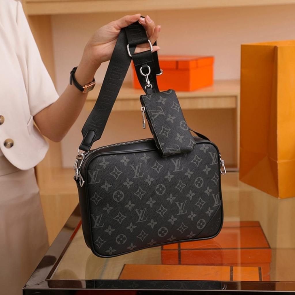 830# L Vuitton Crossbody Set (Free Sarung+BubbleWrap)