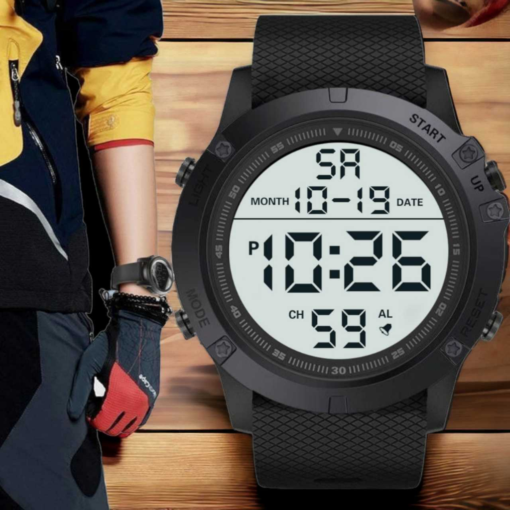 Jam Tangan Sport Digital Anti Air Untuk Pria Dan Wanita / Jam Tangan Digital Led Sport Electronic