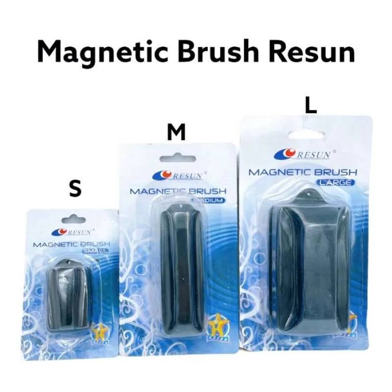 Large Magnetic Brush Cleaner Resun Magnet Pembersih Kaca MB-L