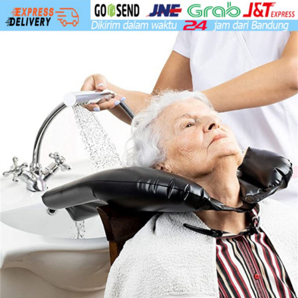 

Unik Baskom Cuci Rambut Tiup Portable Untuk Wanita Hamil Orang Tua-hitam Diskon