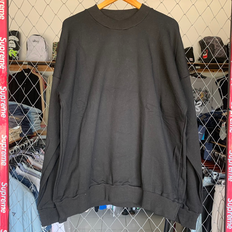 CREWNECK FEAR OF GOD BLACK