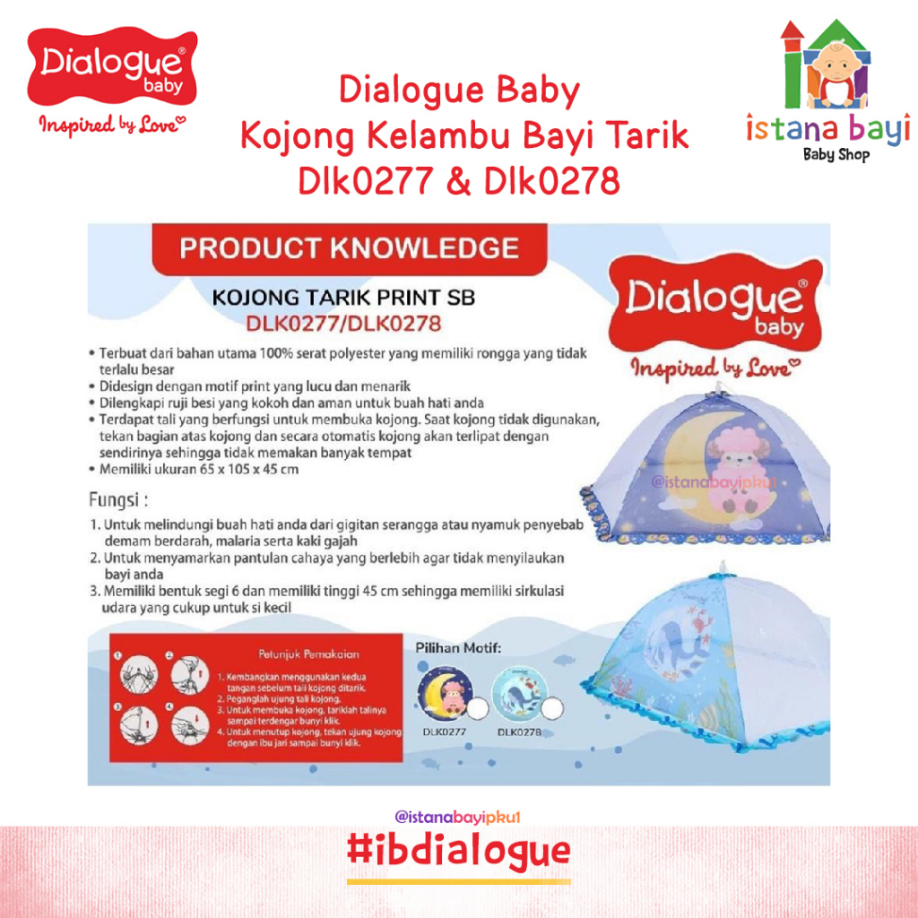 Dialogue Kojong Tarik  - kelambu bayi/kelambu lipat