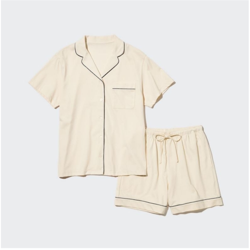 UNIQLO Women AIRism Set Katun Piyama Wanita JASTIP BATBOY