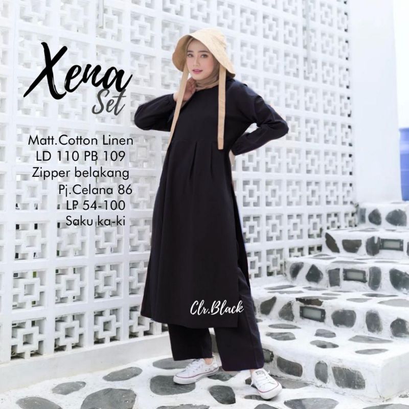 (BISA COD) XENA SET BAJU WANITA TERBARU