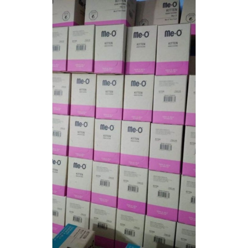 Meo sachet 1dus isi 12pcs/makanan kucing meo pouch 1dus