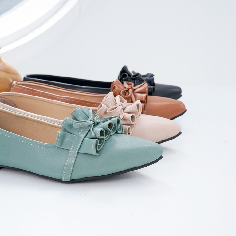 Deliwafa  - [Flatshoes Wanita] Flatshoes Zinia