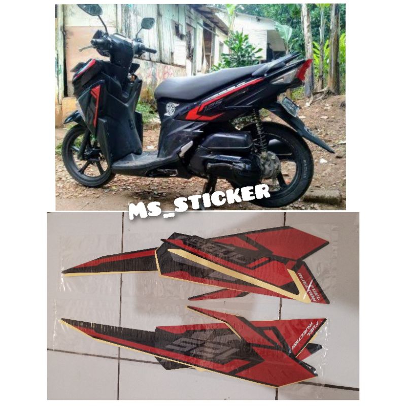 Stiker striping yamaha soul gt 2015