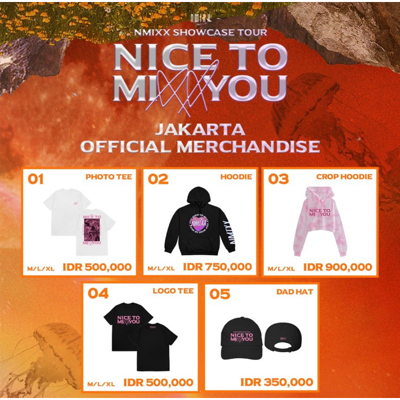 nmixx Showcase Merch