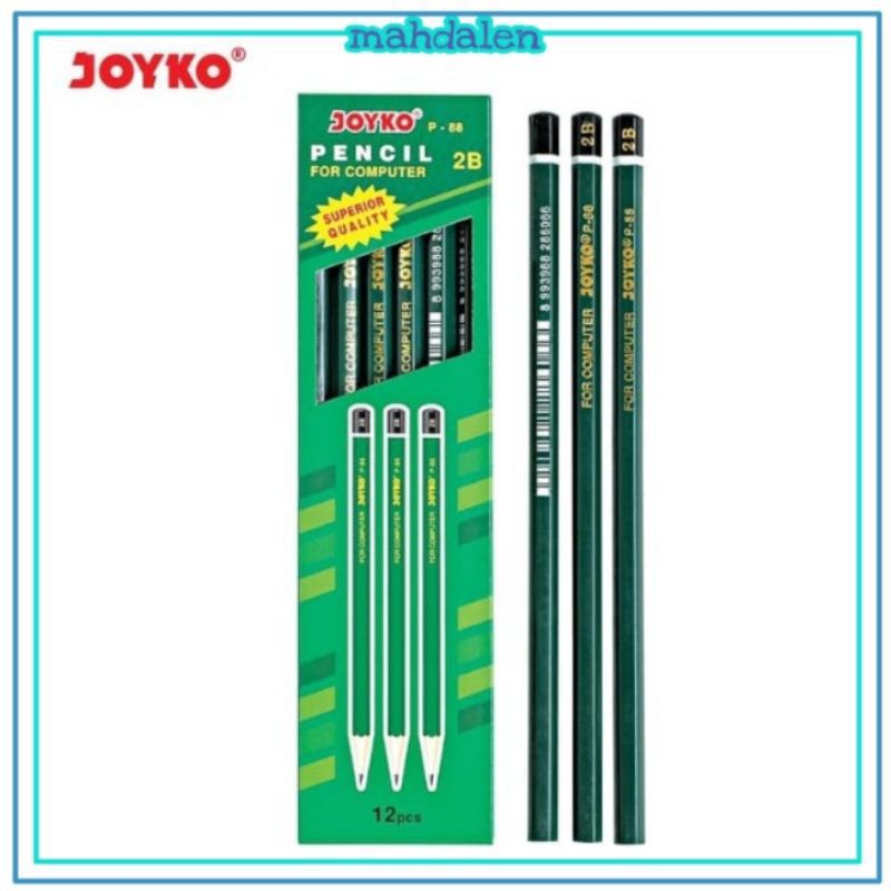

PENSIL 2B JOYKO P-88 UNTUK KOMPUTER ORIGINAL