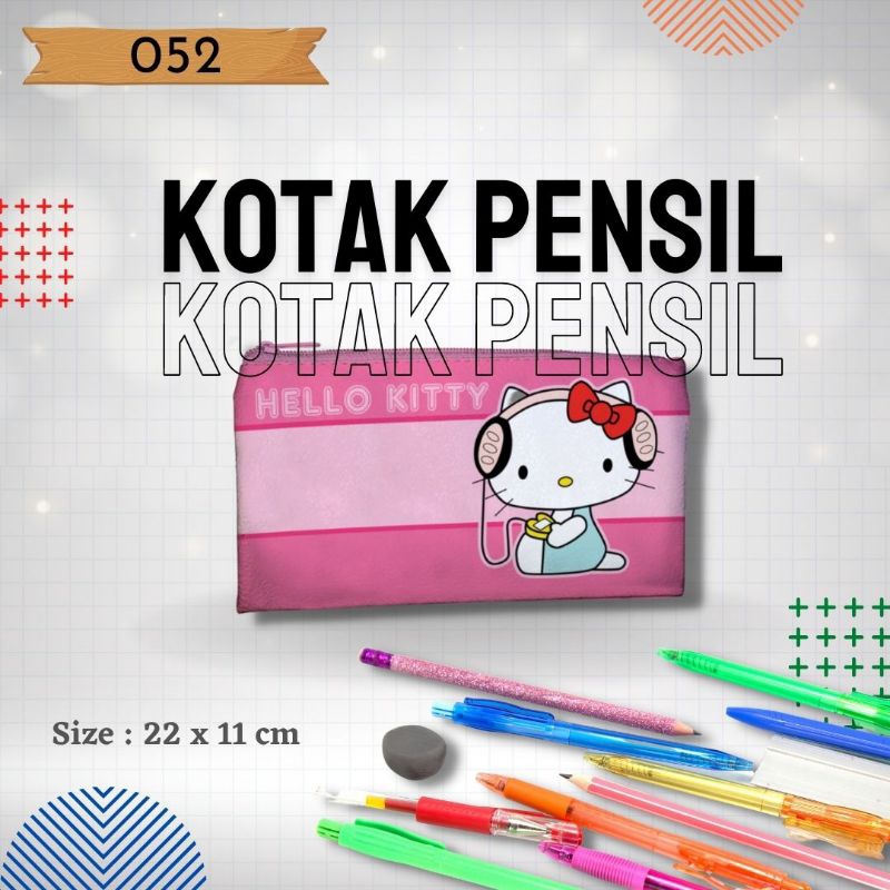 

Tempat Pensil, Kotak Pensil 052 gambar Hello Kitty Serbaguna Murah Dan Kualitas Terjamin.