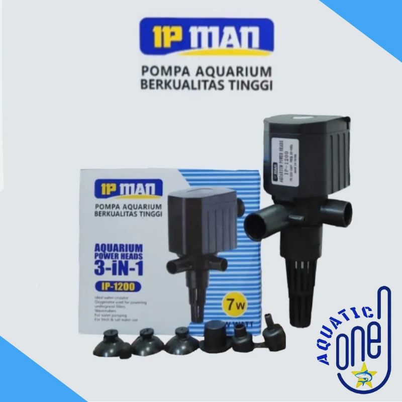 power head ph IP MAN 1200 mesin pompa filter celup water pump akuarium