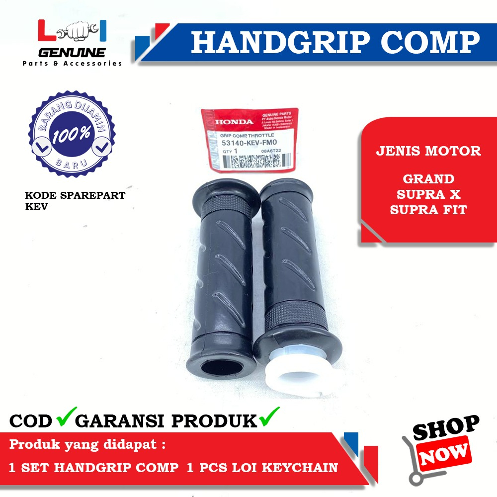 -LOI- HANDGRIP SET SUPRA X, GRAND, SUPRA FIT, REVO 110 KEV