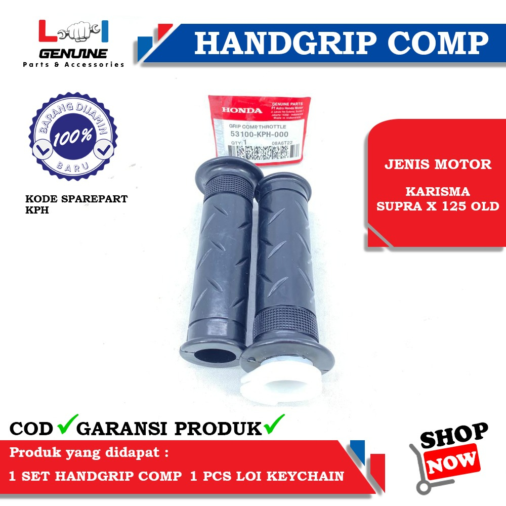 -LOI- HANDGRIP SET KHARISMA, SUPRA X 125 KPH