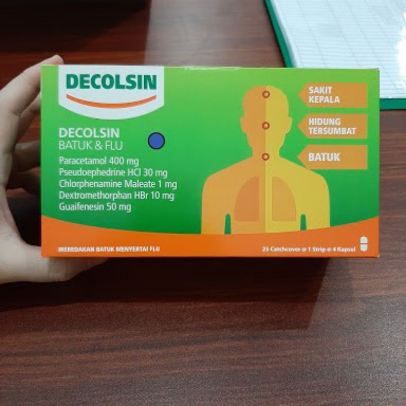 DECOLSIN TABLET 1 BOX