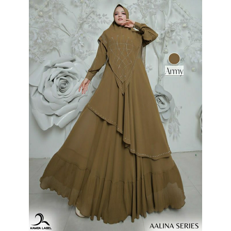 AALINA SYARI / IR FASHION / GAMIS SET HIJAB / GAMIS REMAJA / TAS SELEMPANG WANITA / TAS RANSEL WANIT