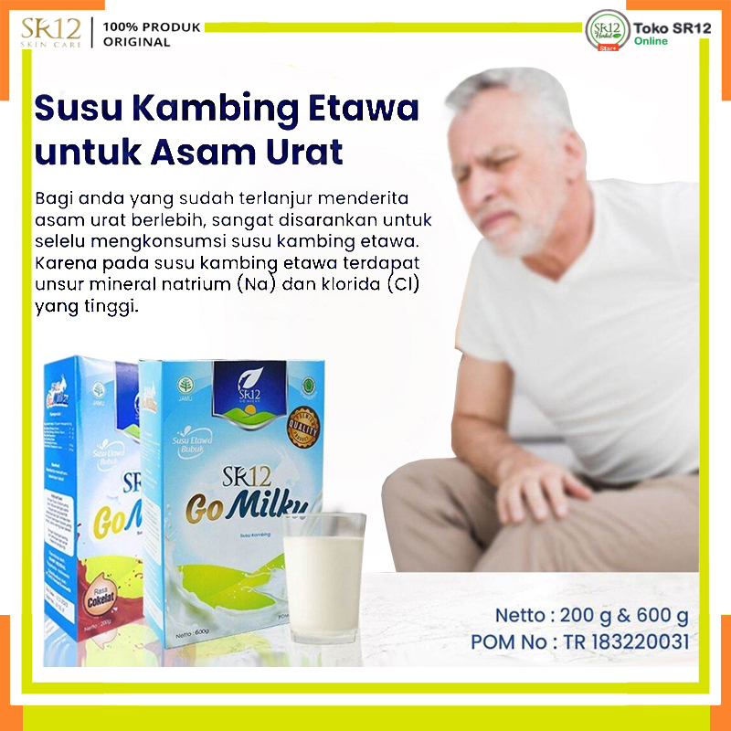 

Susu Kambing Etawa Gomilku SR12 - Membantu Mengatasi Asam Urat Kualitas Premium Susu Tinggi Kalsium Tanpa Gula
