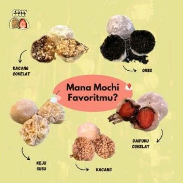 

mochi stoberi cream