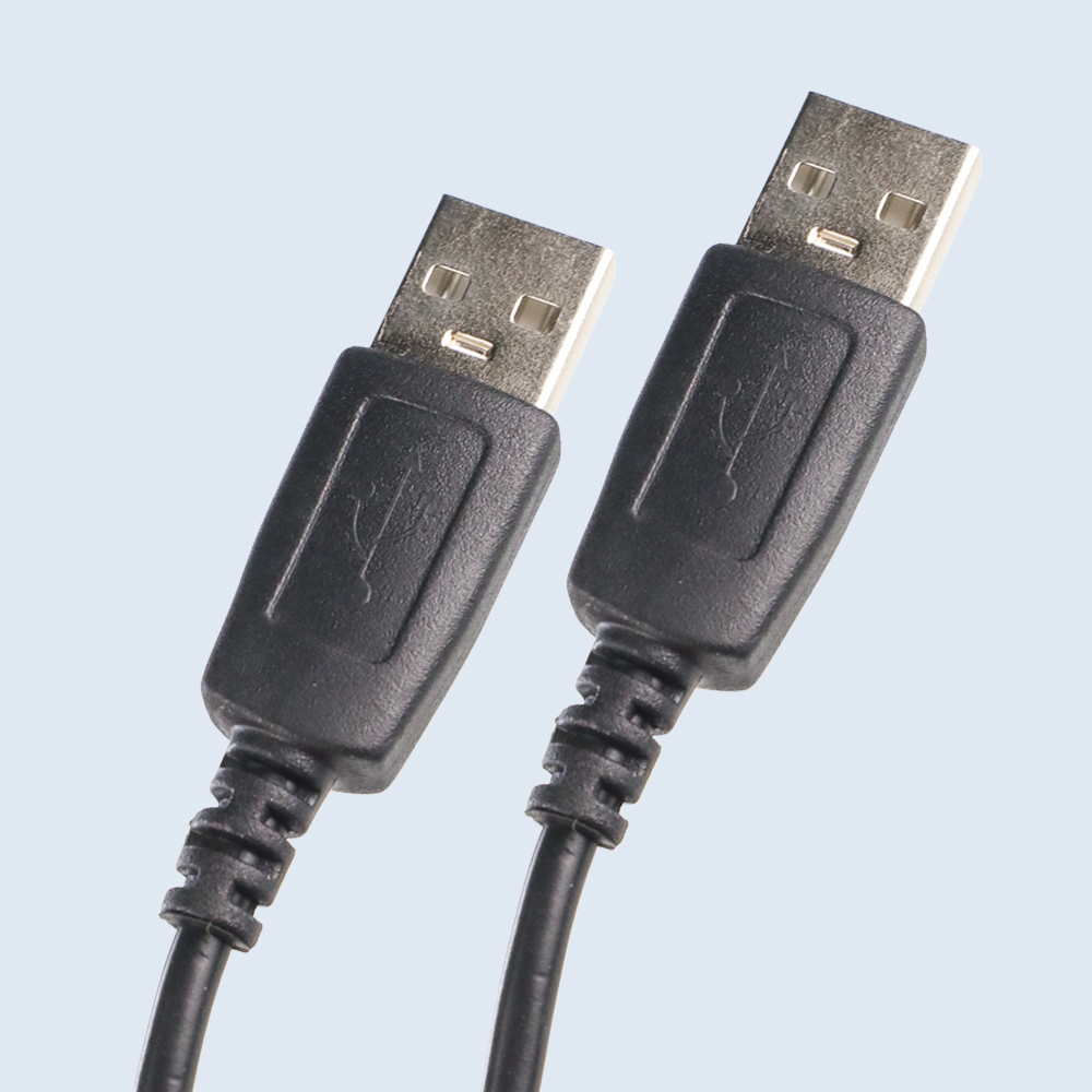 Kabel USB Male ke USB Male Untuk Printer 100 cm - Black