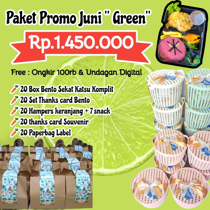 

paket Promo green