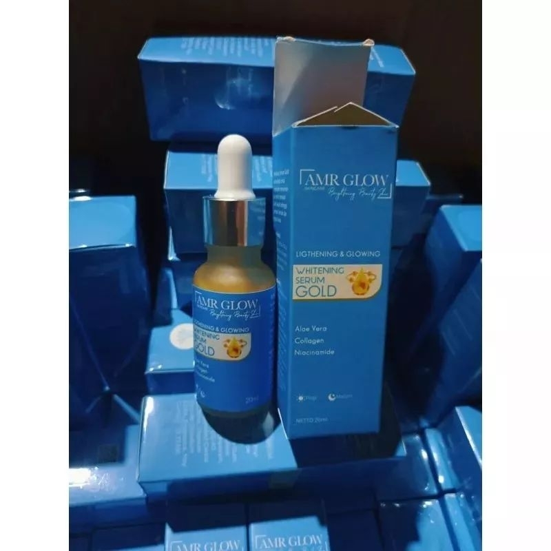 Serum AMR Glow Bpom original kemasan baru(ready)